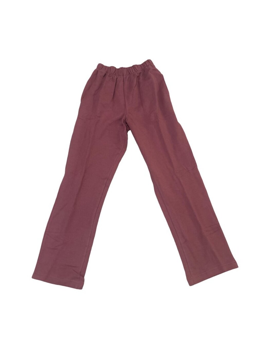 Rare VTG Coldwater Creek Mauve Plum French Terry Lounge Sweatpants Small